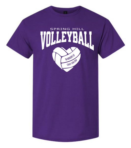 SH - Volleyball - Coach Von Stein Memorial Shirts