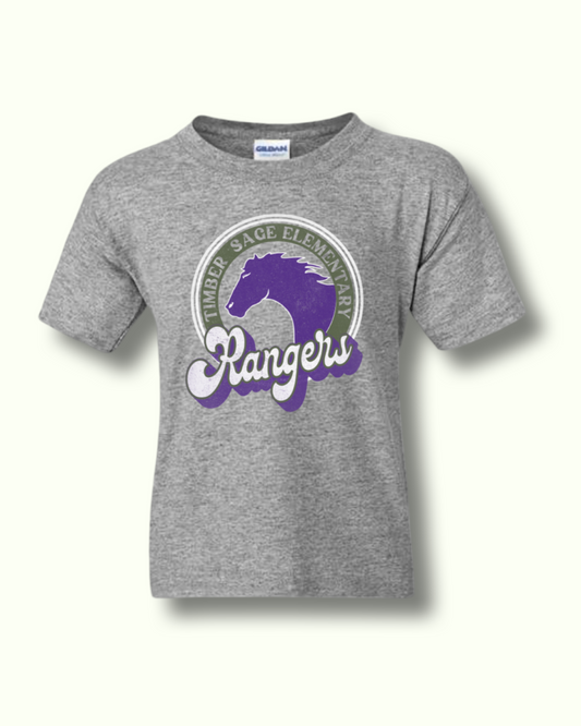 Timber Sage Spirit Wear Shirt - Grey Retro