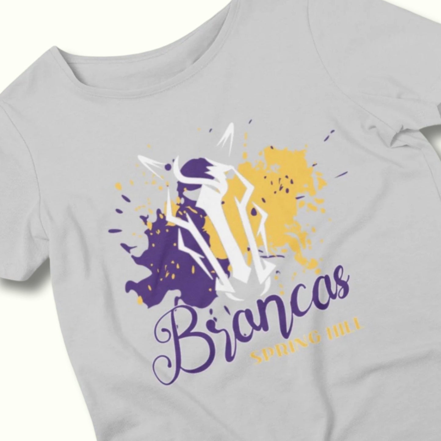 Spring Hill Broncos Women Splash Shirt - Clark Kustoms