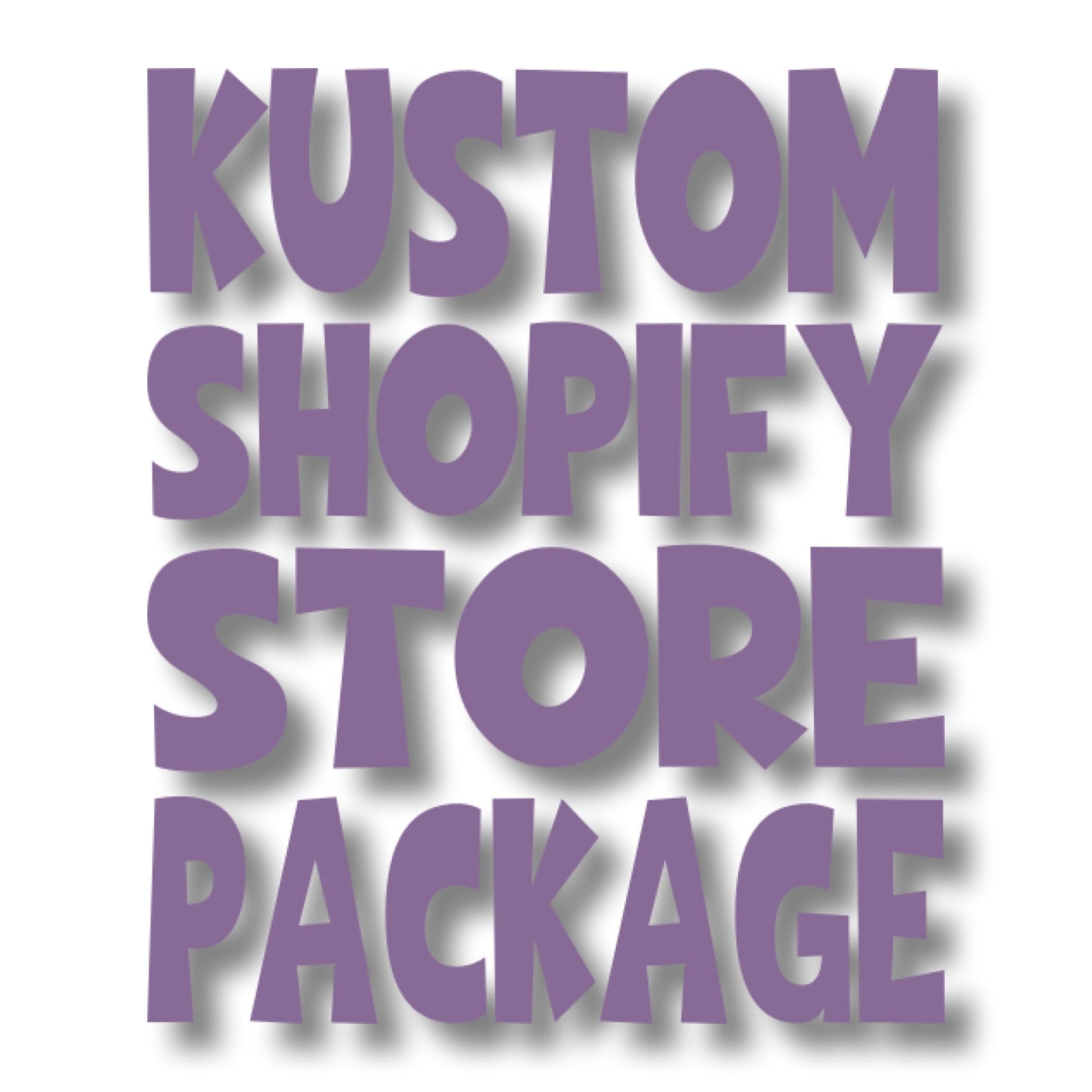 Kustom Shopify setup package - free quote - Clark Kustoms